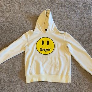 drew house light yellow hoodie